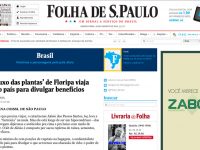 O Bruxo na Folha de São Paulo